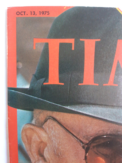 Time magazine Franco Storm Over Spain 13.10.1975 Oktober 1975
