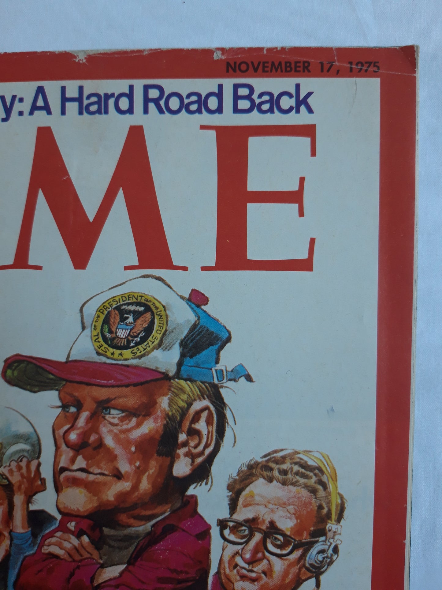 Time magazine "My Guys" Henry Kissinger Schlesinger Colby Rocky 17.11.1975 November 1975