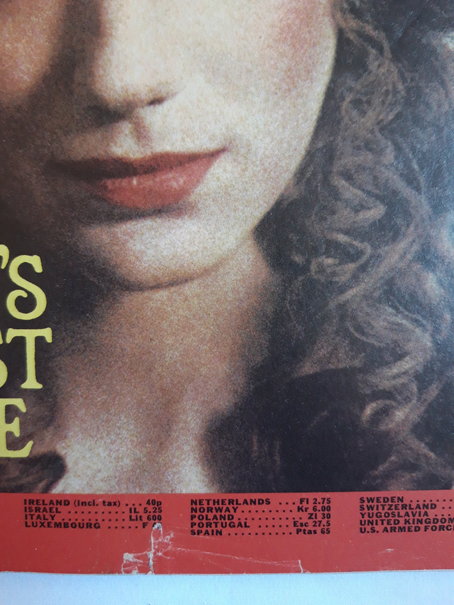 Time magazine Marisa Berenson in "Barry Lyndon" Kubrick´s Grandest Gamble 15.12.1975 Dezember 1975