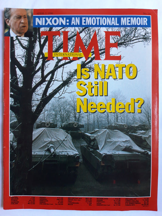 Time magazine Is Nato Still Needed? Richard Nixon 02.04.1990 April 1990 No.14