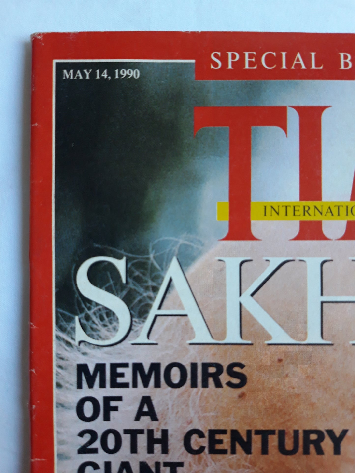 Time magazine Andrei Sakharov Memoirs of 20thh Century Giant 14.05.1990 Mai 1990 No.20