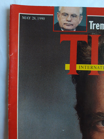 Time magazine Arnold Schwarzenegger Hottest Star Mikhail Gorbachev 28.05.1990 Mai 1990 No.22