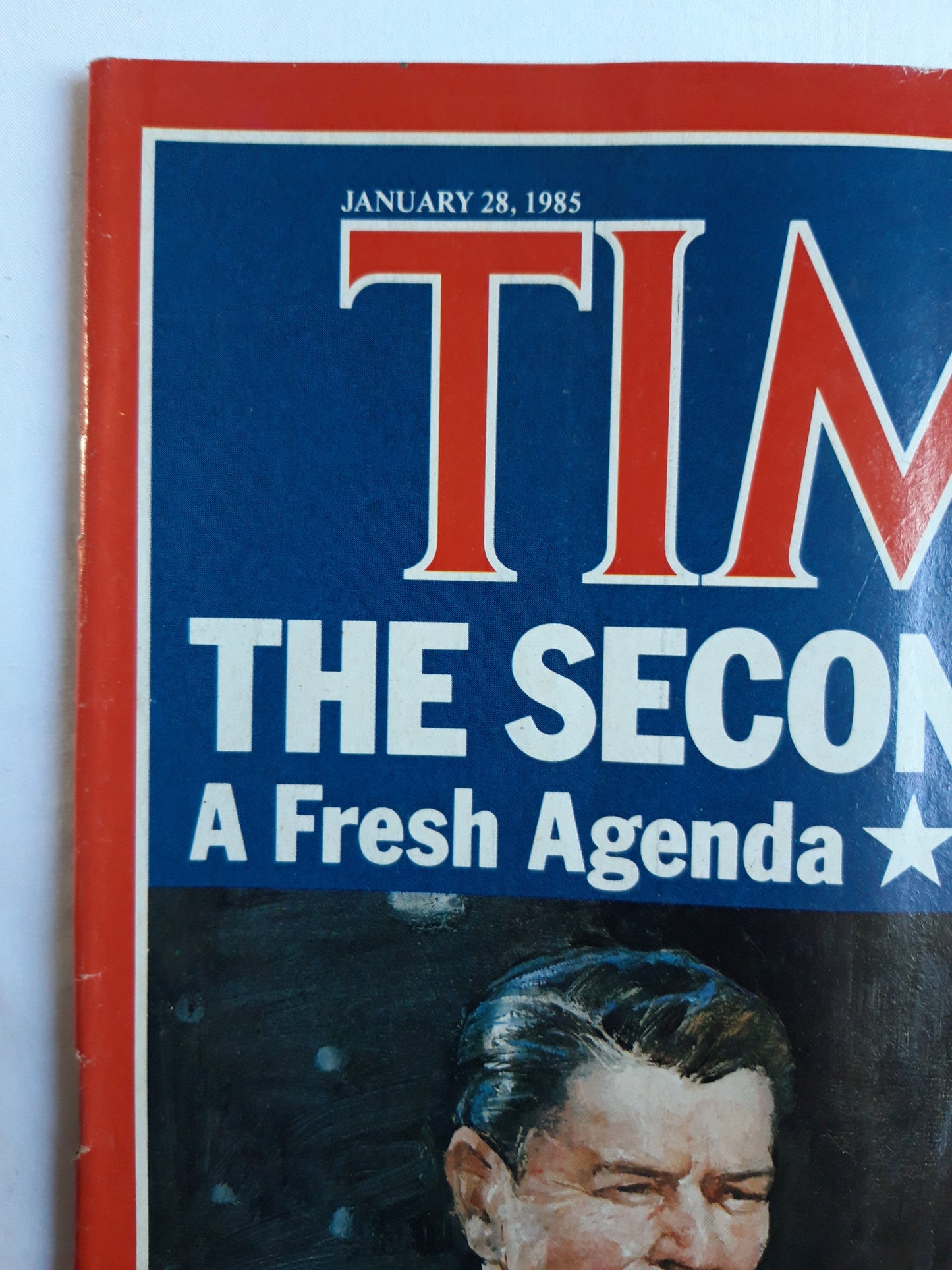 Time magazine The Second Term Ronald Nancy Reagan 28.01.1985 28. Januar 1985 No.4