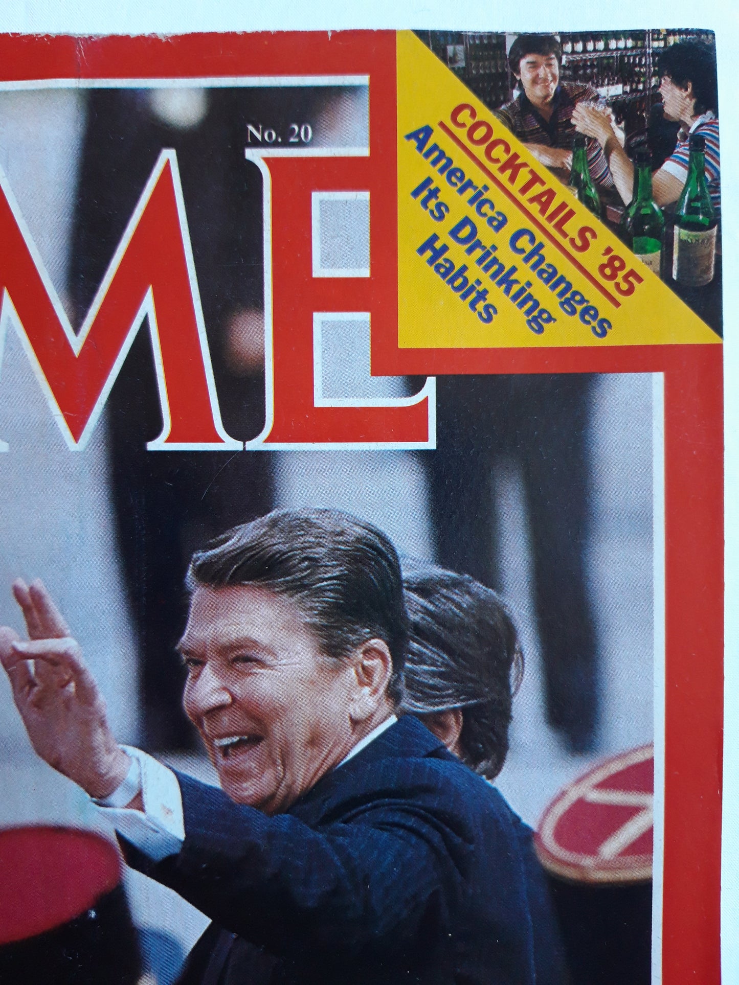 Time magazine Europe Arfer Ronald Reagan Cocktails `85 20.05.1985 Mai 1985 No.20