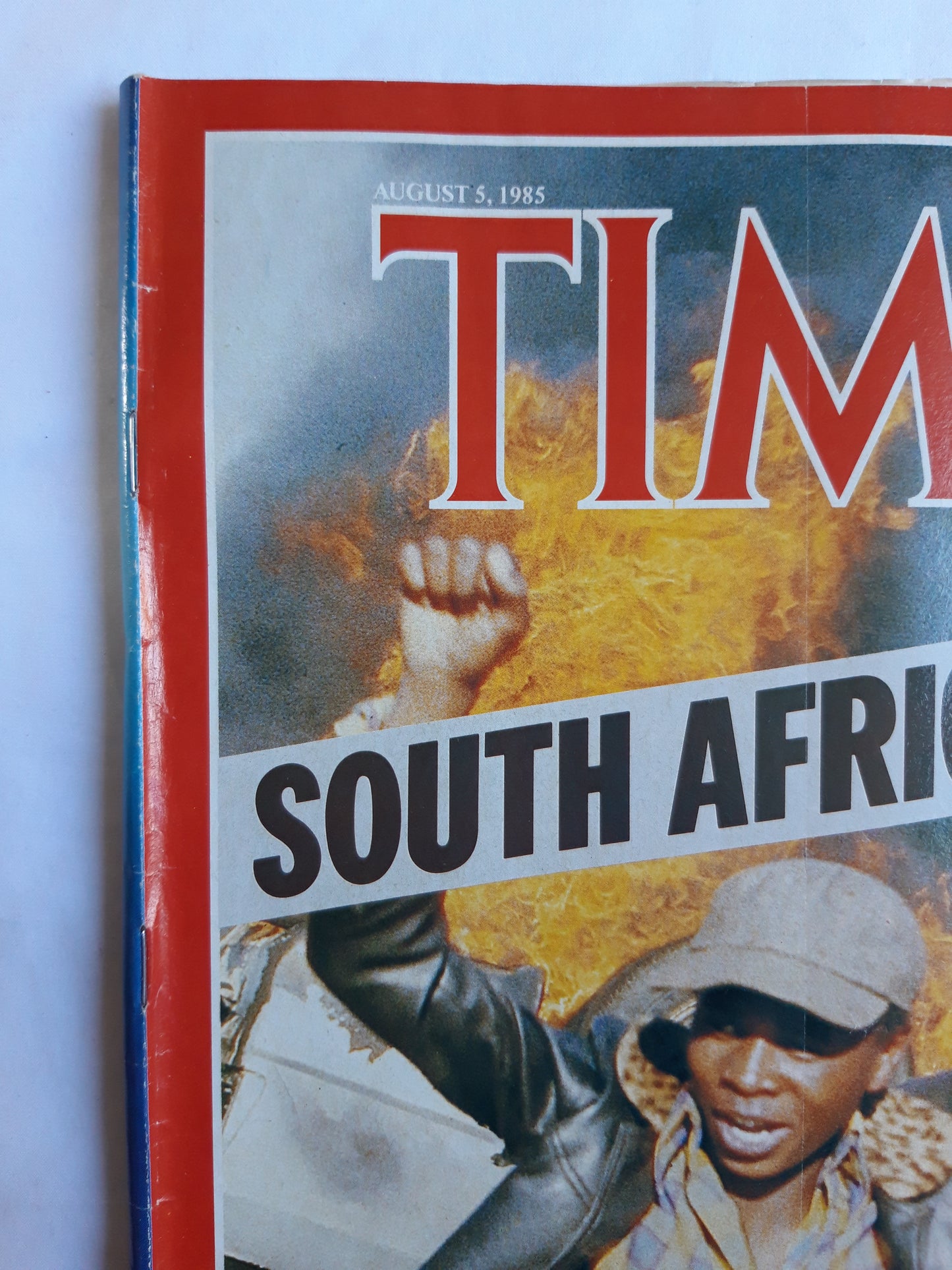 Time magazine South Africa Black Rage White Repression Focus on AIDS Rock Hudson´s Ordeal 05.08.1985 August 1985 No.31