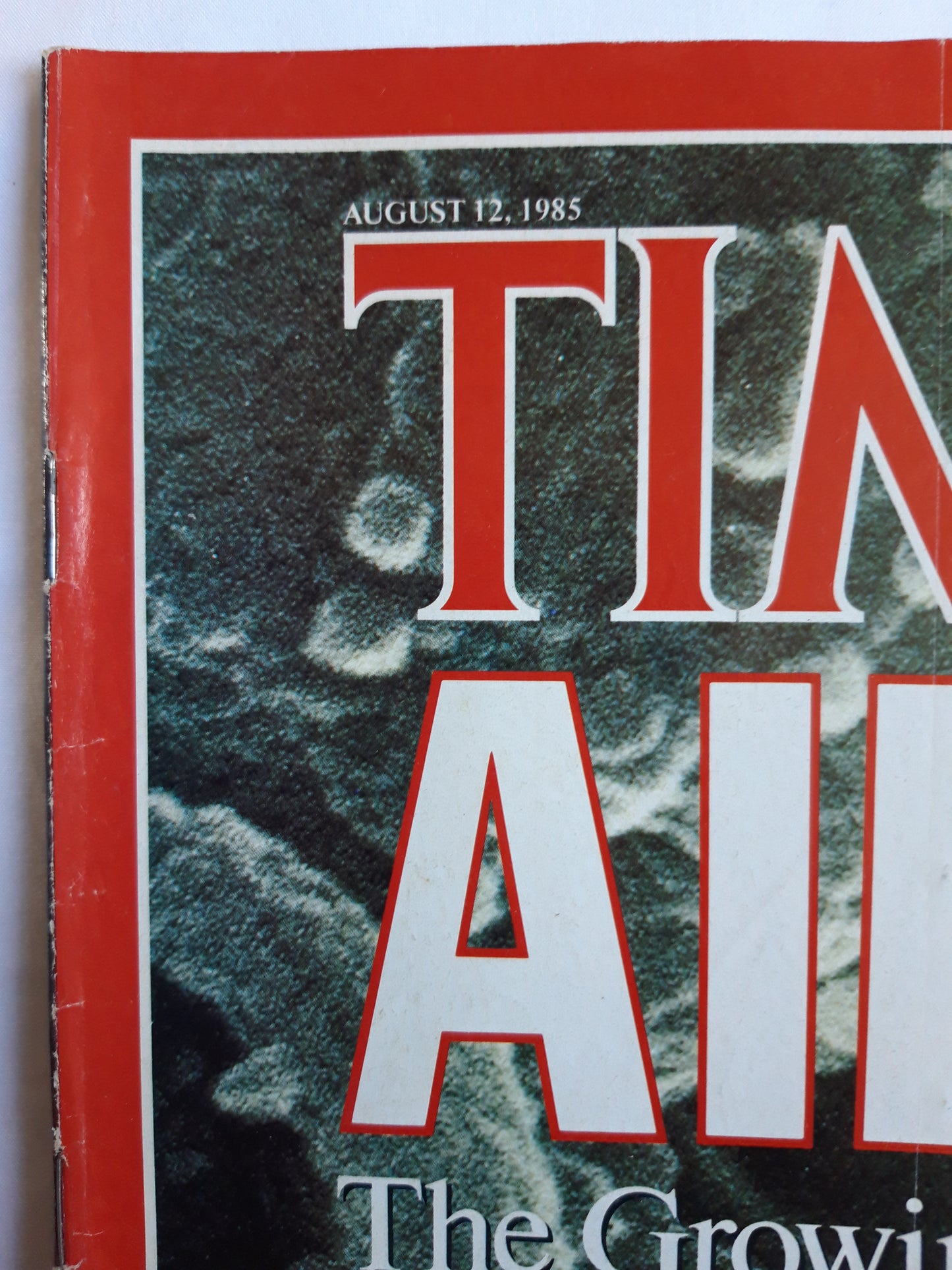 Time magazine AIDS Virus The Growing Threat What`s Being Done Virus Smiles At Helsinki A Diplomatic Debut Shevardnadze 12.08.1985 August 1985 No.32