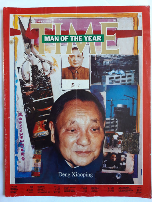Time magazine Deng Xiaoping China 06.01.1986 Januar 1986 No. 1