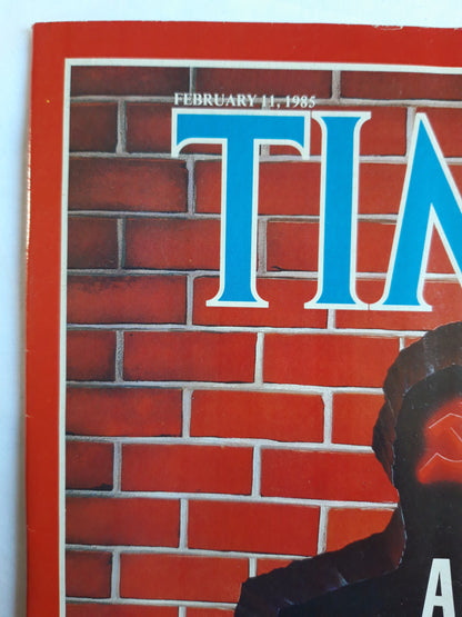 Time magazine A Defector`s Story Battle Over Soviet diplomat Kremlin 11.02.1985 Februar 1985 No.6