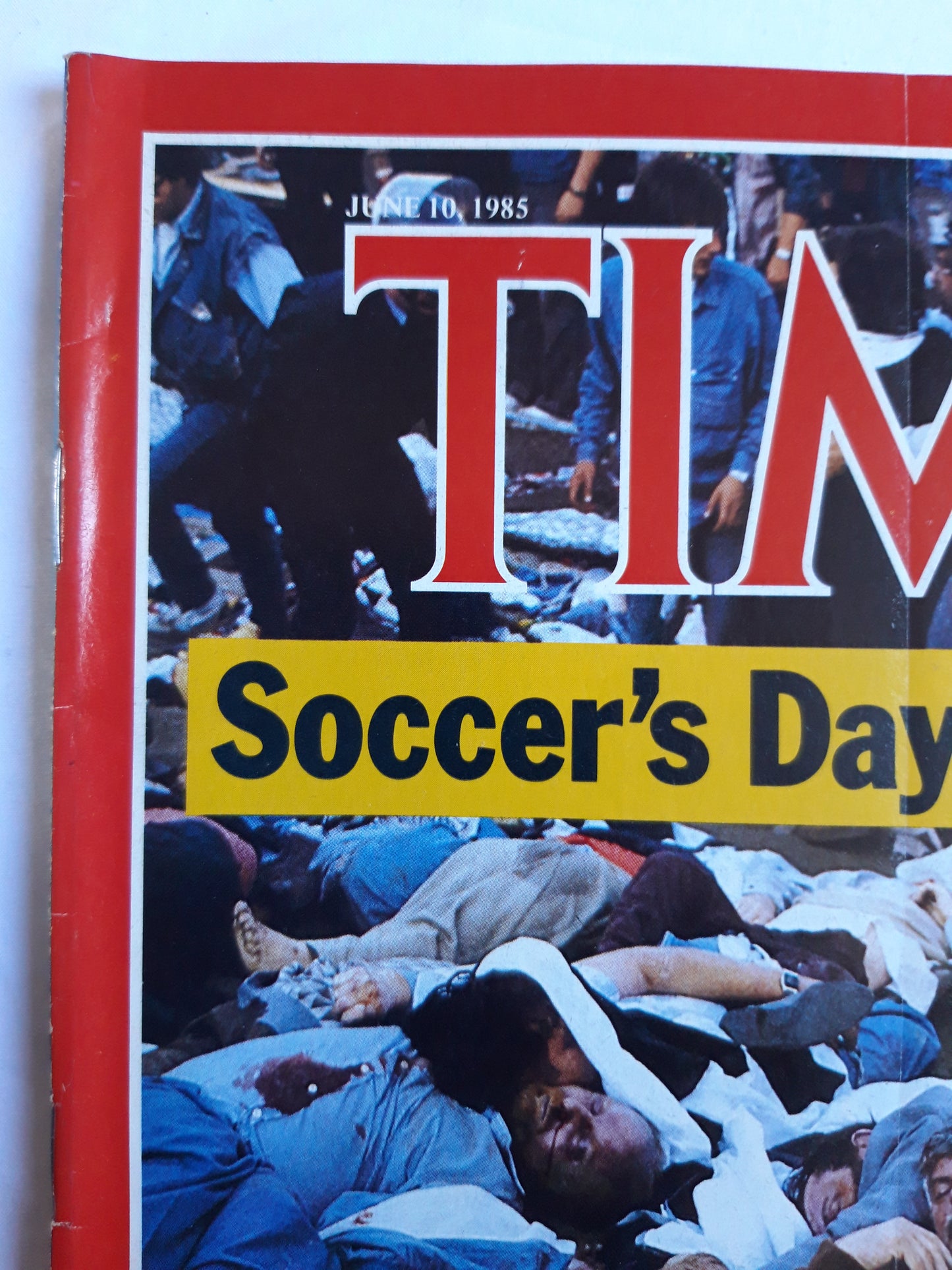 Time magazine Soccer`s Day of Shame 10.06.1985 Juni 1985 No.23