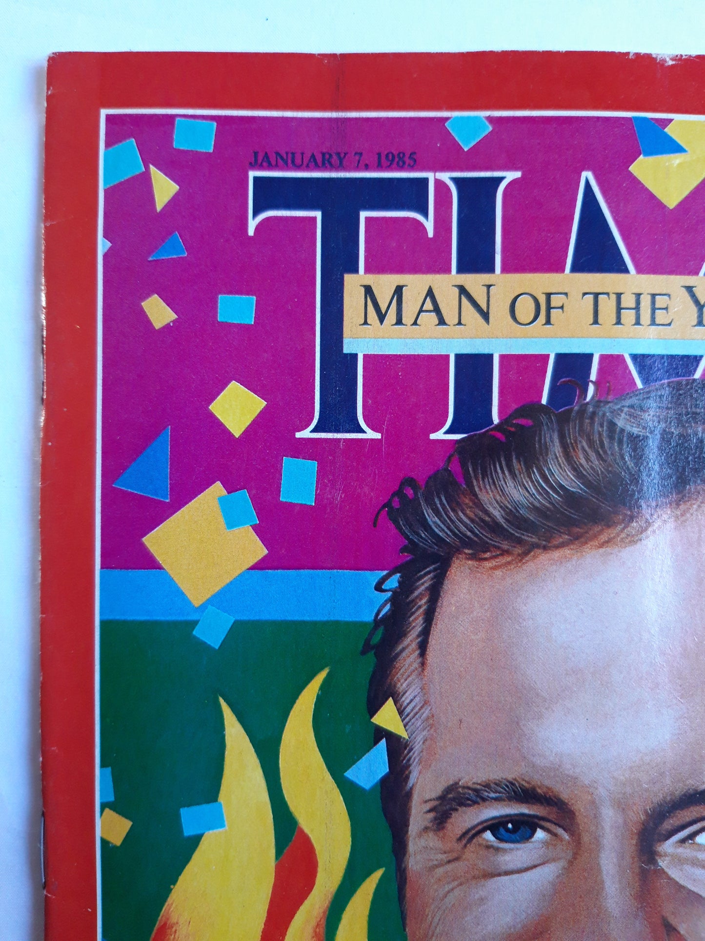 Time magazine Man of the Year Peter Ueberroth The Achievement Was Olympien 07.01.1985 Januar 1985 No.1