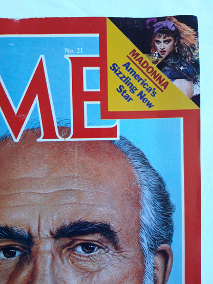 Time magazine A Real Greek Drama Papandreou Madonna America´s Sizzling New Star 27.05.1985 Mai 1985 No.21