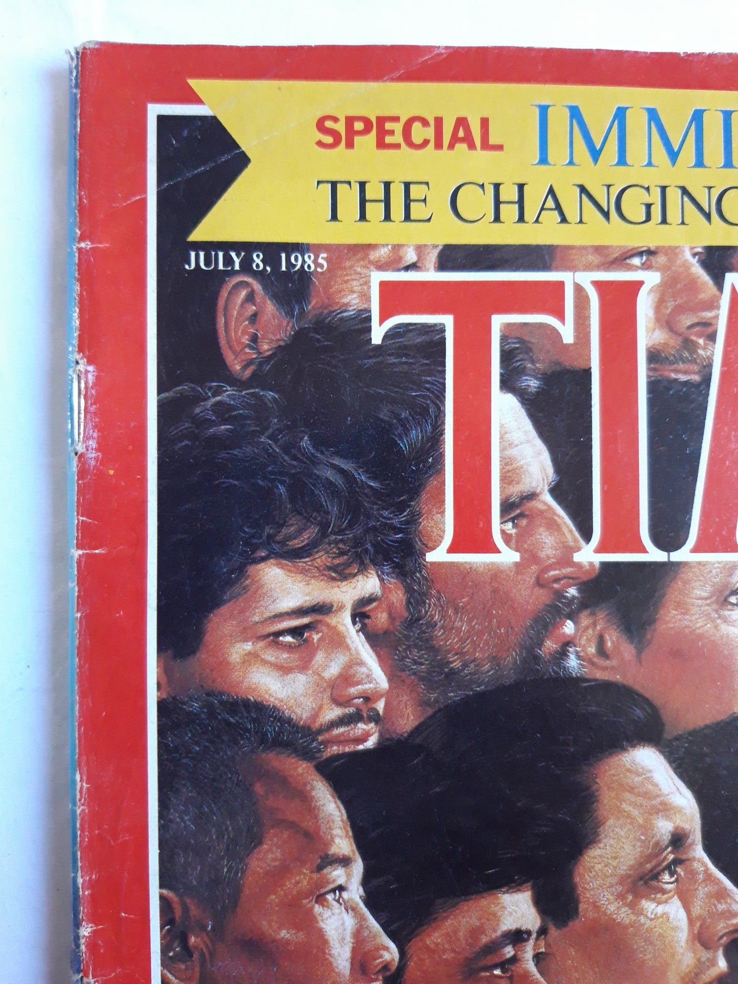 Time magazine Special Immigrants Issue The Changing Face of America 08.07.1985 Juli 1985 No.27
