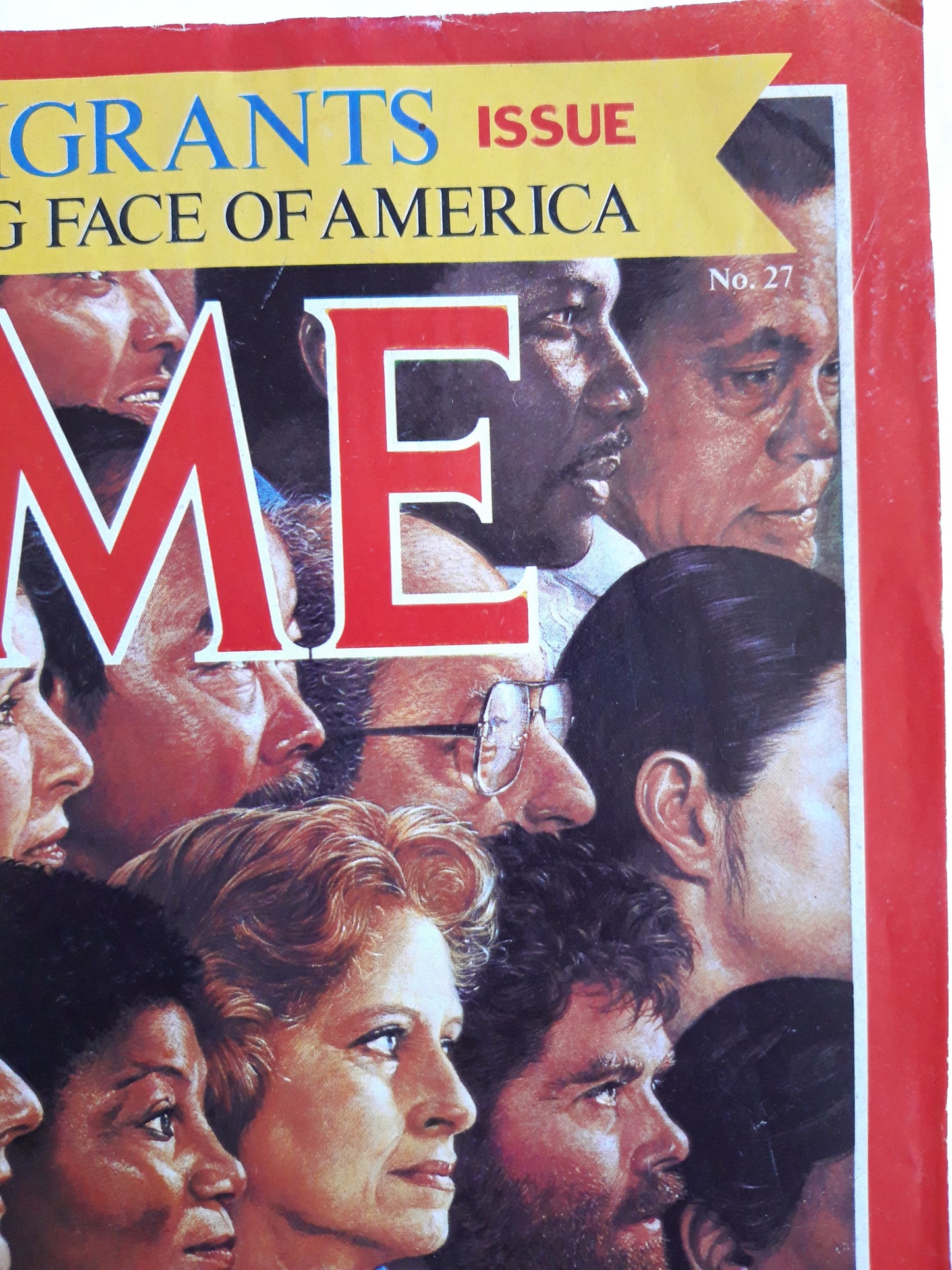 Time magazine Special Immigrants Issue The Changing Face of America 08.07.1985 Juli 1985 No.27