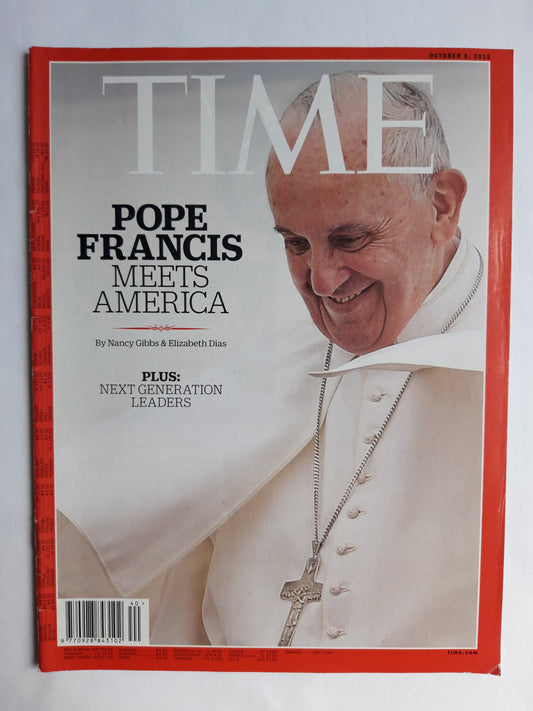 Time magazine Pope Francis Meets America 05.10.2015 Oktober 2015