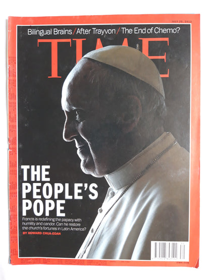 Time magazine The People´s Pope 29.07.2023 Juli 2023
