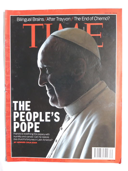Time magazine The People´s Pope 29.07.2023 Juli 2023