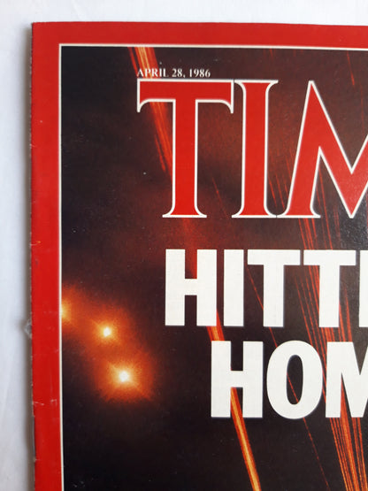 Time magazine Hitting Home Tripoli Under Attack 28.04.1986 April 1986 No.17