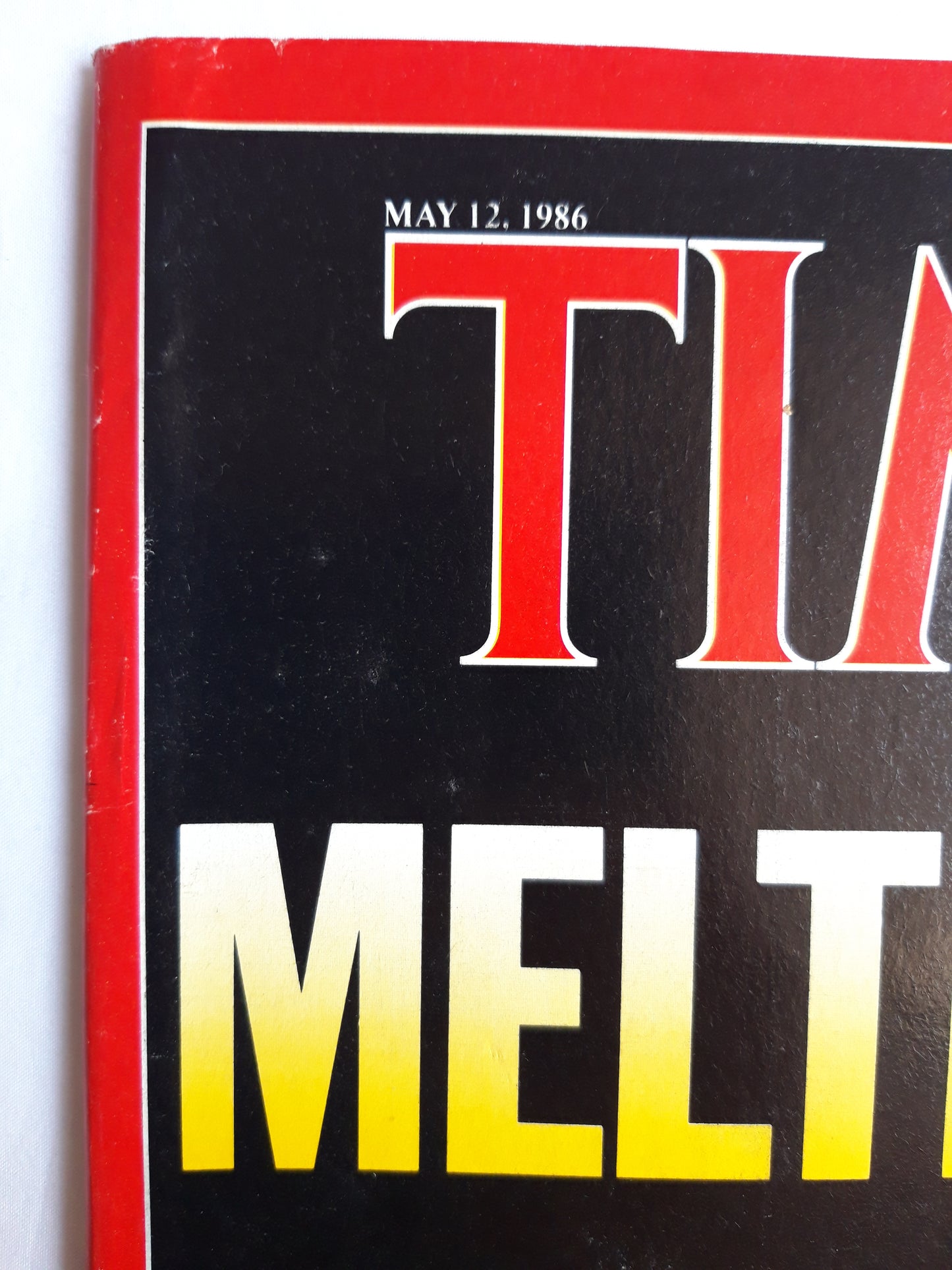 Time magazine Meltdown Chernobyl Reactor Reagan In Asia 12.05.1986 Mai 1986 No.19
