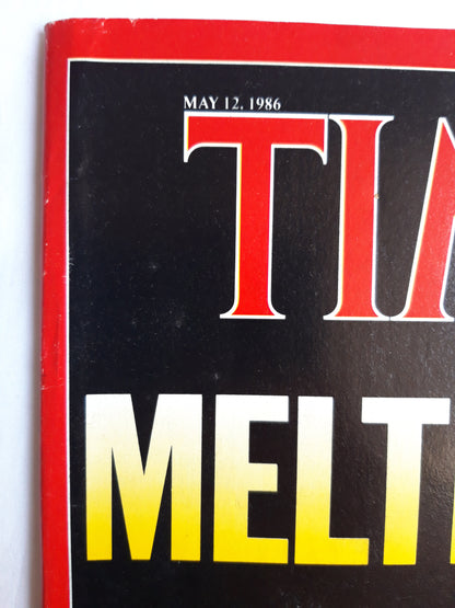 Time magazine Meltdown Chernobyl Reactor Reagan In Asia 12.05.1986 Mai 1986 No.19