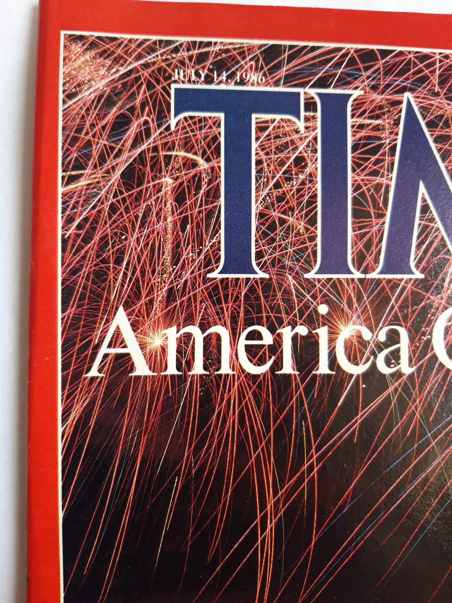 Time magazine America Celebrates Lady Liberty Turns 100 A Picture Portfolio 14.07.1986 Juli 1986 No.28