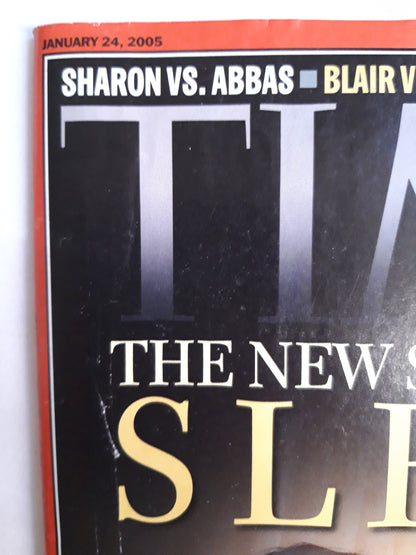 Time magazine The New Science of Sleep Sharon vs. Abbas Blair vs.Brown Airbus vs.Boeing 24.01.2005 Januar 2005