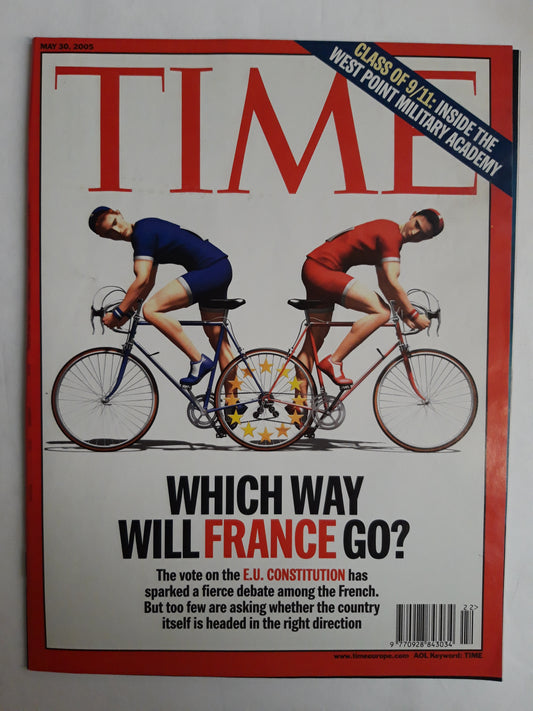 Time magazine Which Way Will France Go? Class of 9/11 30.05.2005 Mai 2005