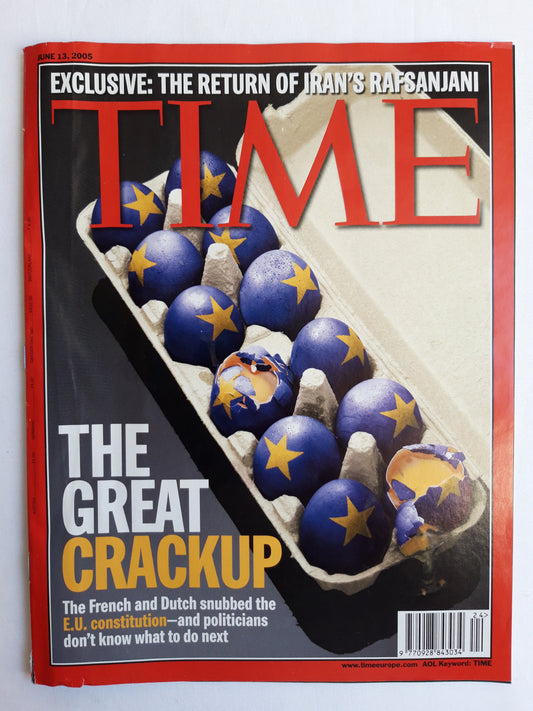 Time magazine The Great Crackup The Return of Iran`s Rafsanjani 13.06.2005 Juni 2005