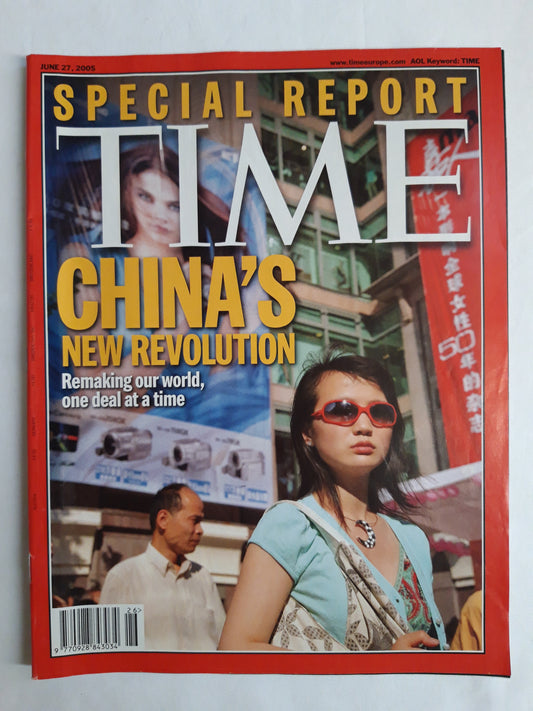 Time magazine China`s New Revolution 27.06.2005 Juni 2005