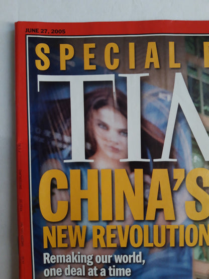 Time magazine China`s New Revolution 27.06.2005 Juni 2005