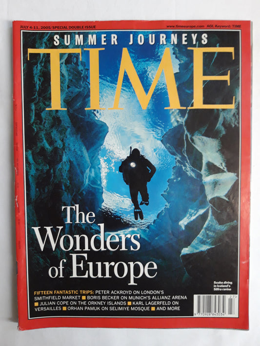 Time magazine The Wonders of Europe 04-11.07.2005 Juli 2005