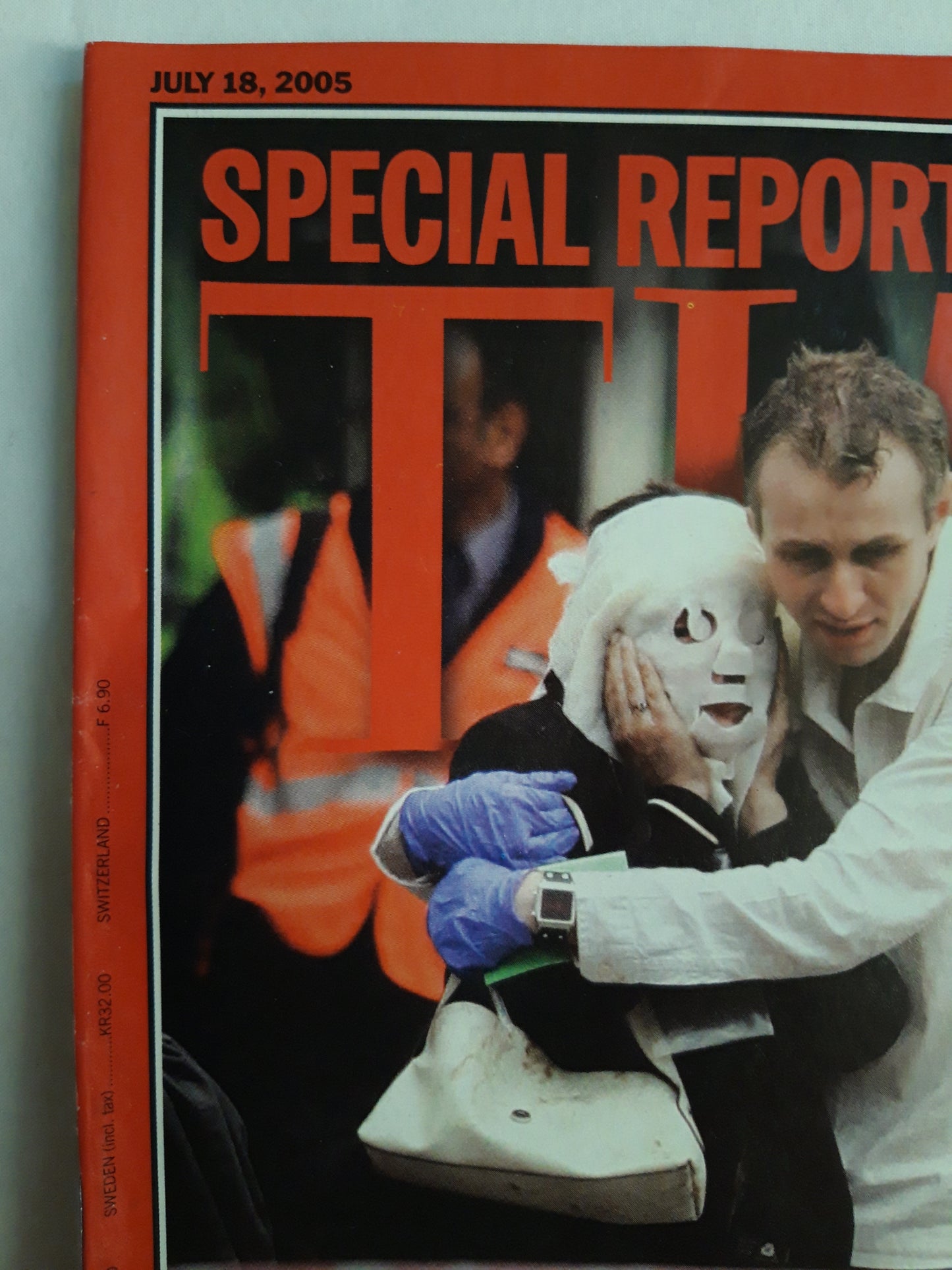 Time magazine Rush Hour Terror Target London 18.07.2005 Juli 2005
