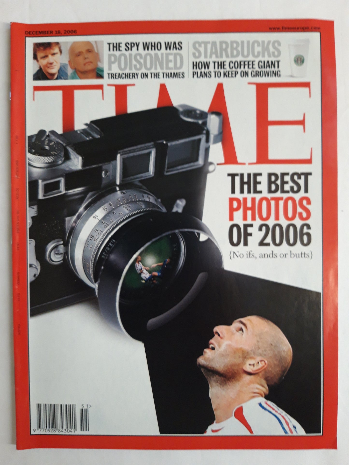 Time magazine The best photos of 2006 The Spy who was poisoned Letvinenko Starbucks 18.12.2006 Dezember 2006