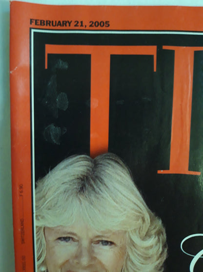 Time magazine Charles and Camilla Love Actually Prince of Wales 21.02.2005 Februar 2005