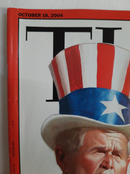 Time magazine Too close to call Inside the high-tech door-to-door battle to win the U.S. election 16.10.2004 Oktober 2004