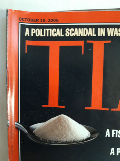 Time magazine A fistful of sugar a pinch of salt simplest remedy A political scandal in Washington Leo&Jack&Matt&Marty 16.10.2006 Oktober 2006