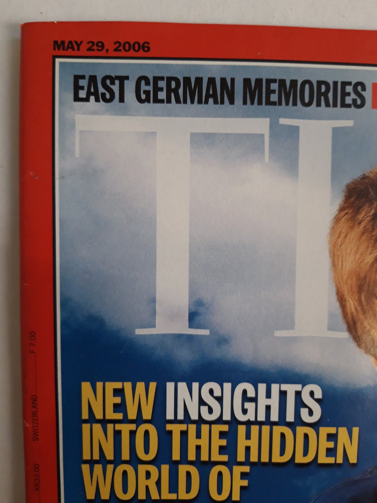 Time magazine New insights into the hidden world of Autism Nick Furth of Mine Hill New Jersey 29.05.2006 Mai 2006