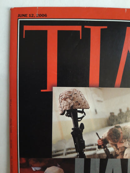 Time magazine Haditha U.S. Marine Iraqis World cup`06 The global game 12.06.2006