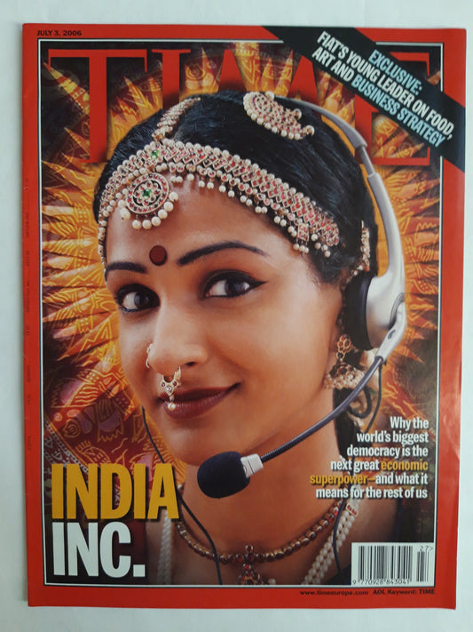 Time magazine India inc. Why the world´s biggest democracy is the next great economic superpower FIAT´S young leader on food, art and business strategy 03.07.2006 Juli 2006