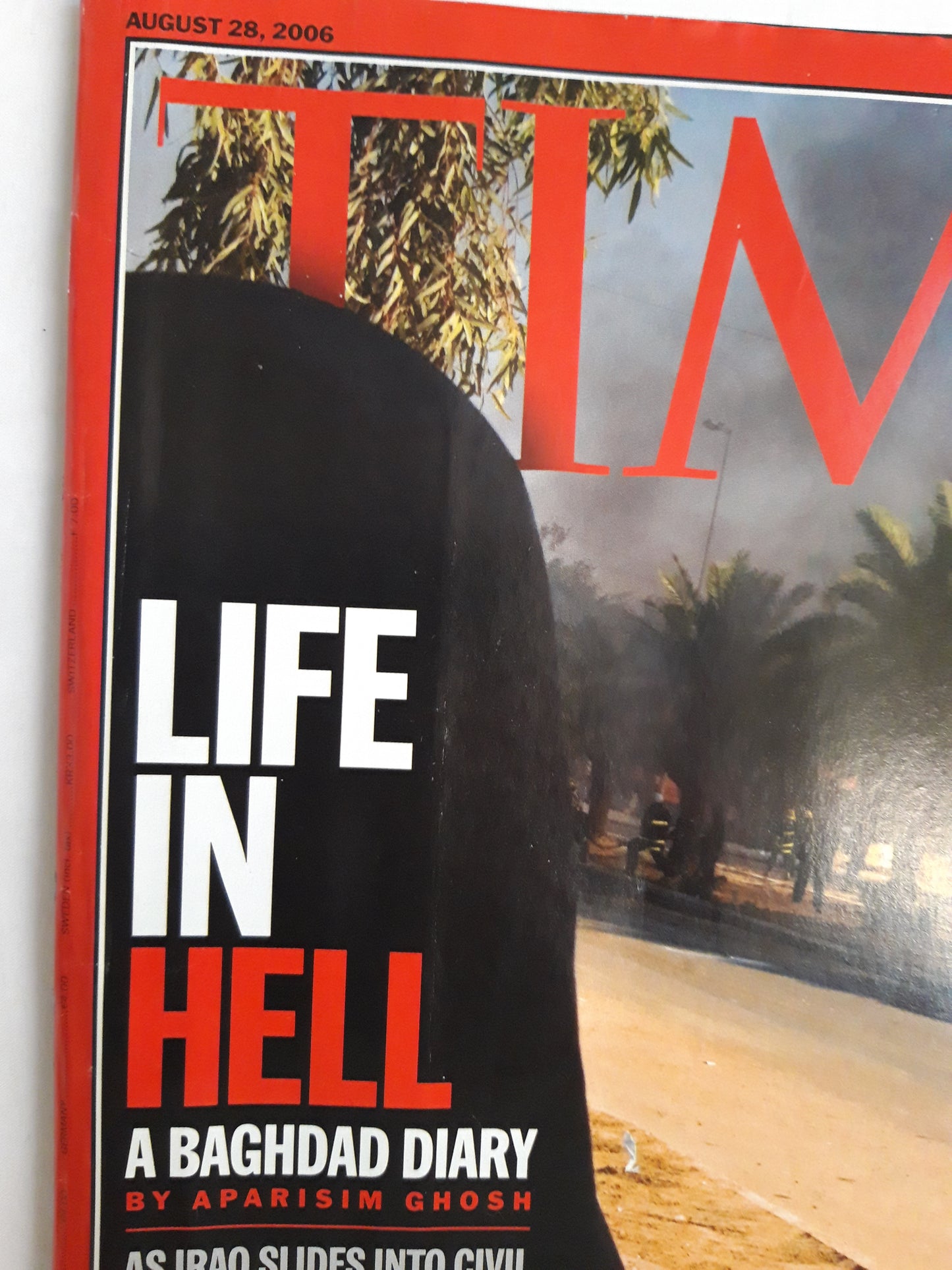 Time magazine Life in Hell Iraq Civil war 28.08.2006 August 2006