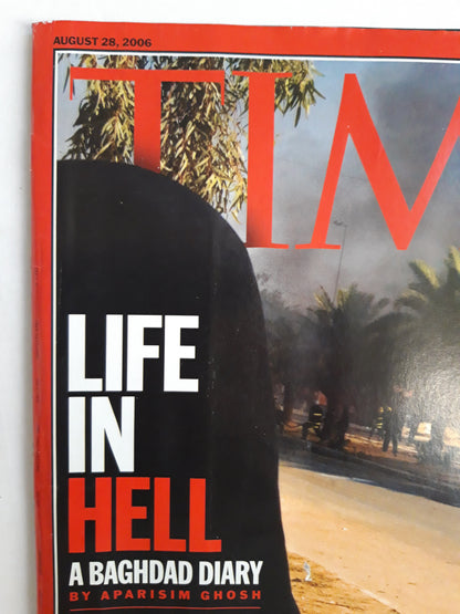 Time magazine Life in Hell Iraq Civil war 28.08.2006 August 2006
