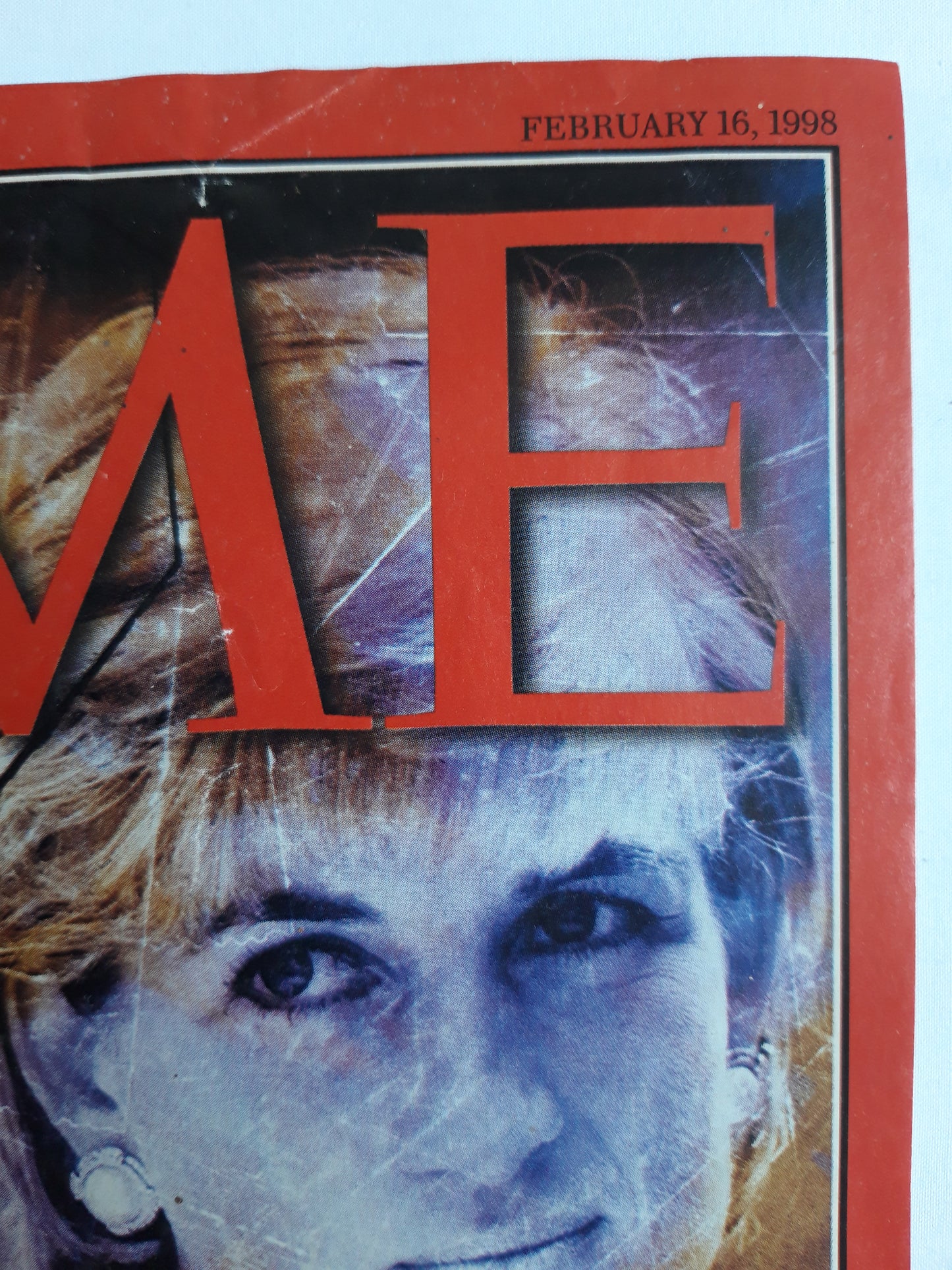 Time magazine Death Of A Princess An Exclusive Account of Diana`s Final Days and Tragic End White House Woes The Clinton Crisis Deepens 16.02.1998 Februar 1998