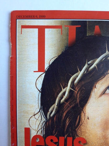 Time magazine Jesus At 2000 Novelist Reynolds Price New Gospel Turkey`s Treasures Ireland: A Yes Vote for Peace 06.12.1999 Dezember 1999