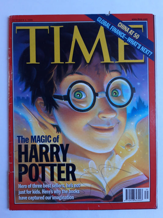 Time magazine The Magic Of Harry Potter China At 50 Global Finance - what`s next? 04.10.1999 Oktober 1999