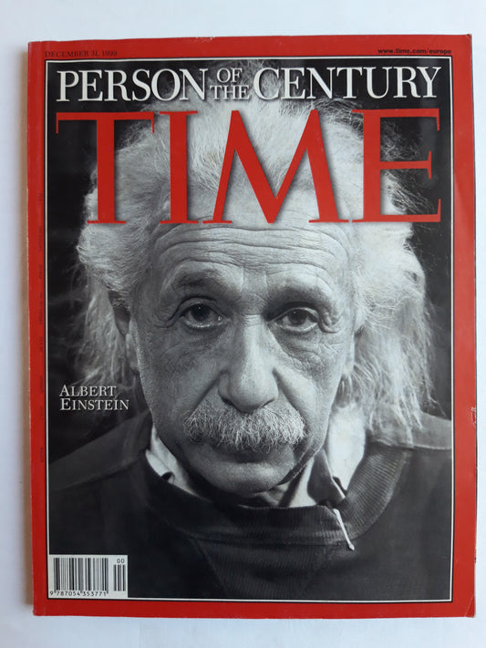 Time magazine Person of the Century Albert Einstein 31.12.1999 Dezember 1999