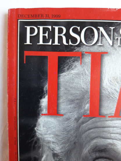 Time magazine Person of the Century Albert Einstein 31.12.1999 Dezember 1999