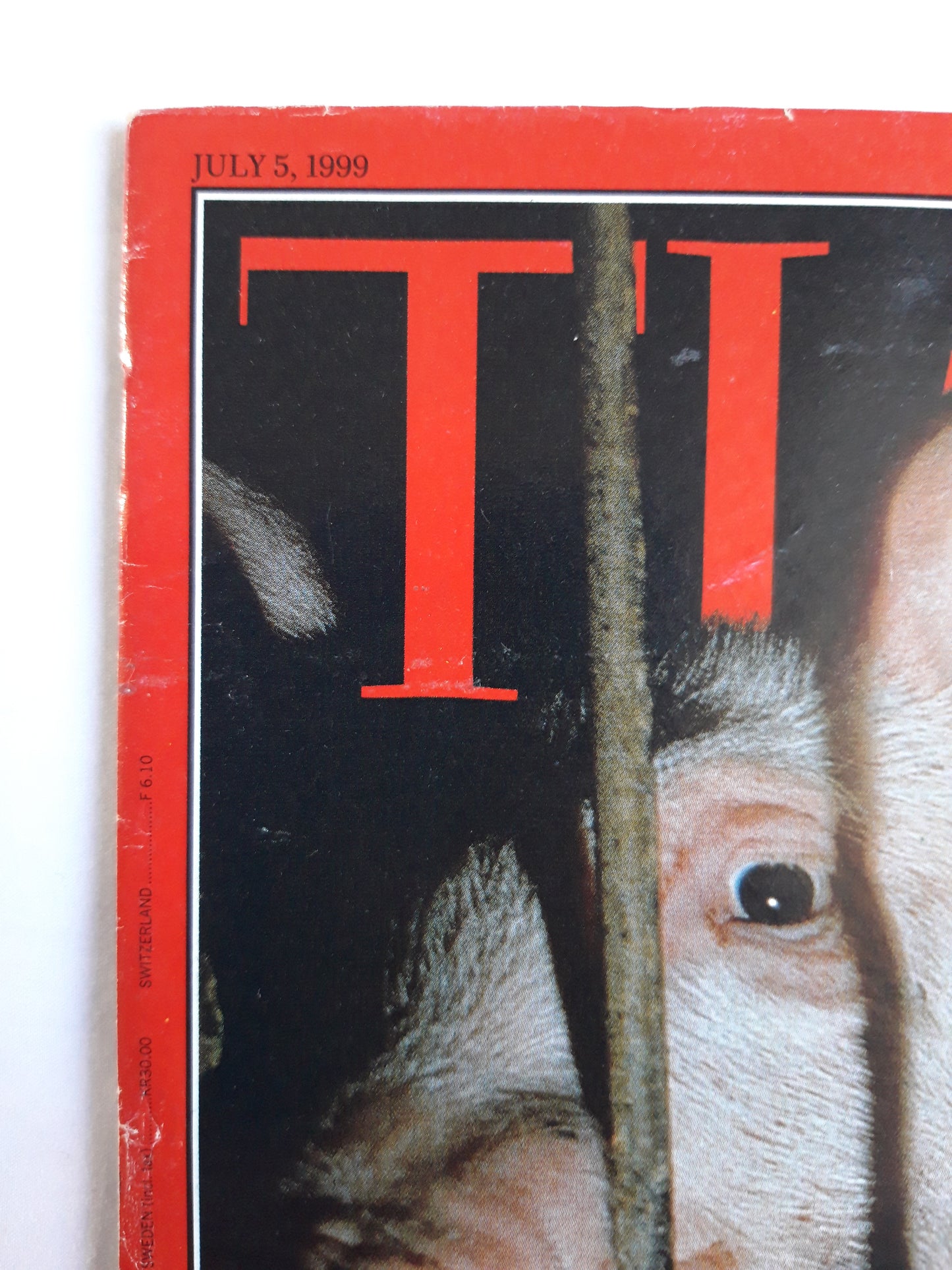 Time magazine Hard To Swallow Animals are not the only victims of Factory Farming Kosovo Who`s In Charge? Austin Powers He´s Back 05.07.1999 Juli 1999