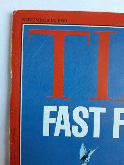 Time magazine Fast Forward Ten years after the fall of the Wall, A New Berlin takes its place at the heart of Europe Digital Plus The Microsoft Decision 15.11.1999 November 1999