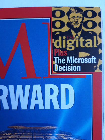 Time magazine Fast Forward Ten years after the fall of the Wall, A New Berlin takes its place at the heart of Europe Digital Plus The Microsoft Decision 15.11.1999 November 1999