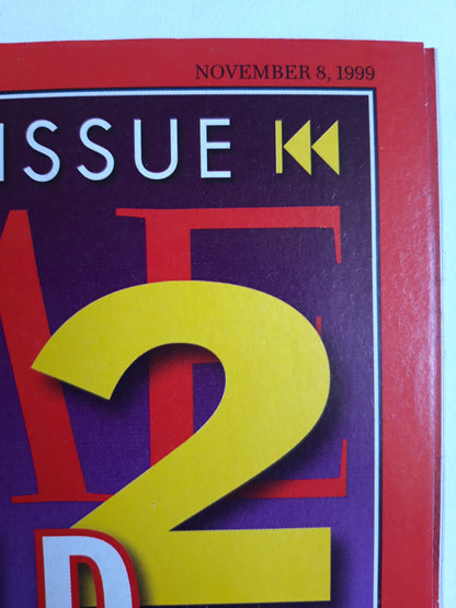 Time magazine Beyond 2000 Special Issua Questions for the new century - the first in our Visions series. Your Health, Our Planet The Secret U.S. War Against Saddam Huassein 08.11.1999 November 1999