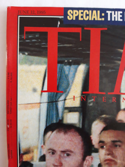 Time magazine Pawns of the Serbs Hostages are freed A New Age of Travel 12.06.1995 Juni 1995